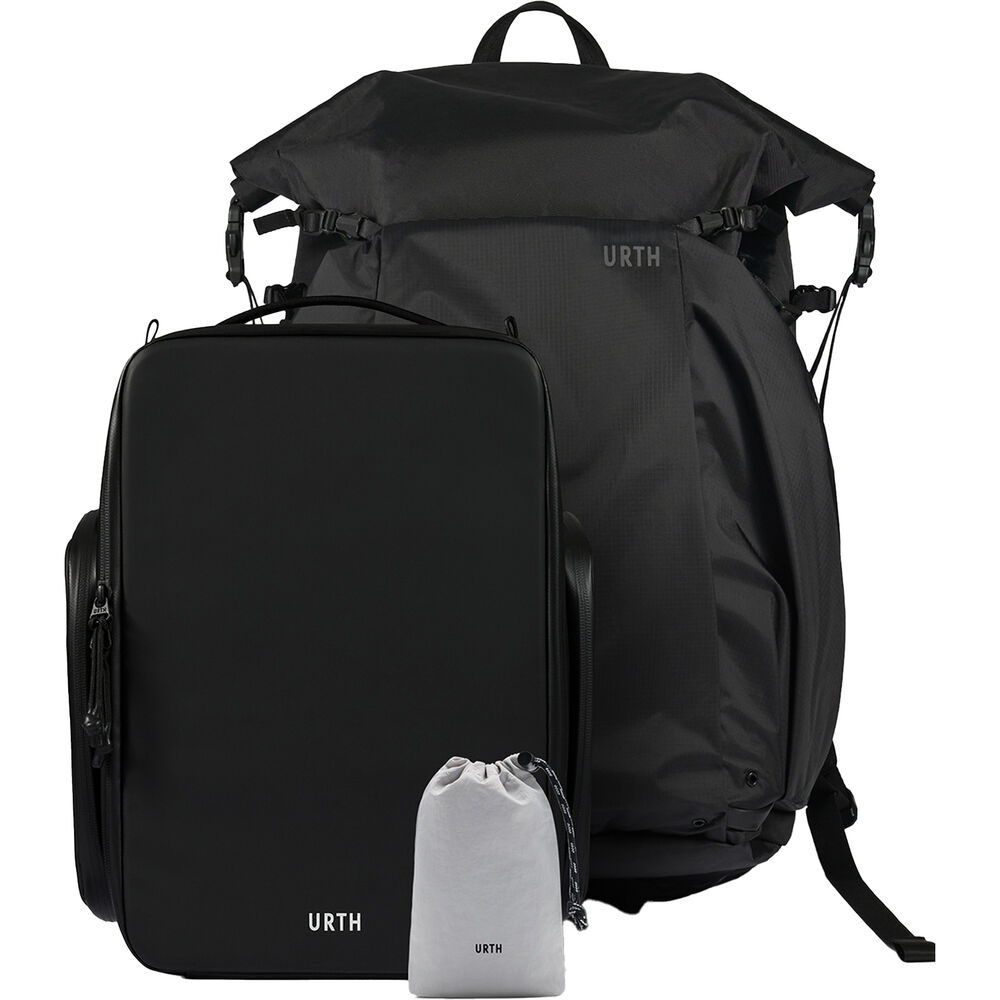 Best image for Urth Helios Outdoor Backpack 40L (Onyx) + Core Camera Cube L + Rain Cover