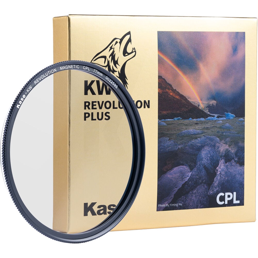 Best image for Kase KW Revolution Plus Magnetic CPL Filter (Silver Ring, 77mm)
