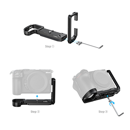 1027060_C.jpg - SmallRig L-Shaped Mount Plate for Nikon Z5IIC 6410 - Image 3