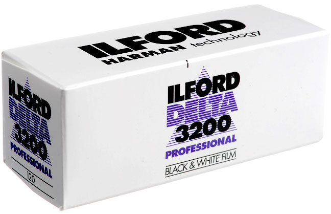 Ilford Delta 3200 120 Roll Film