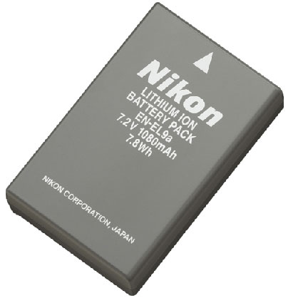 Nikon EN-EL9a Li-Ion Battery - Best Available Image