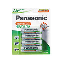 Best image for Panasonic Evolta RTU rechargeable AA batteries 4pack