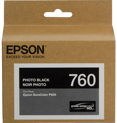 Best image for Epson T7601 Photo Black Ink SC-P600