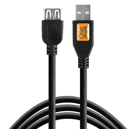 Best image for Tether Tools Pro USB 2.0 M/F Passive Extension 15 Black