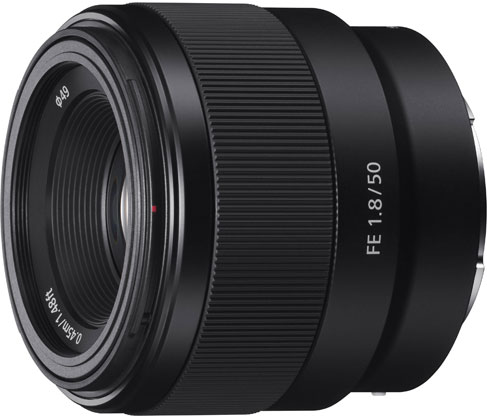 Sony FE 50mm f/1.8 Lens - Best Available Image