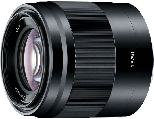 Sony E 50mm F1.8 Lens - Best Available Image