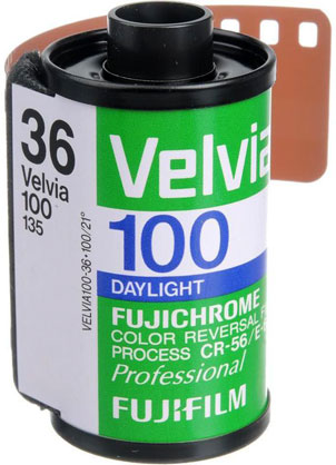 Fujifilm Fujichrome Velvia 100 135/36