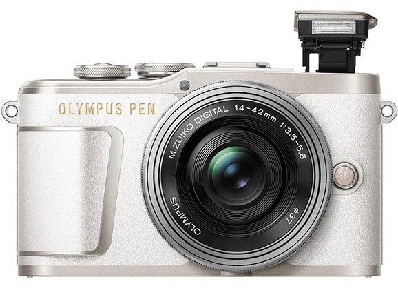 Olympus PEN E-PL9 14-42mm Lens (White)
