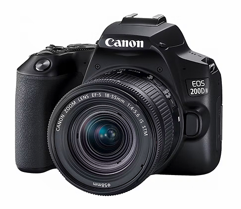 Canon EOS 200D Mk II with EF-S 18-55mm Lens - Best Available Image