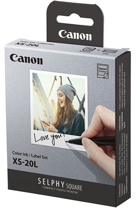 Best image for Canon Selphy XS-20L 3x3 Photo Paper - 20