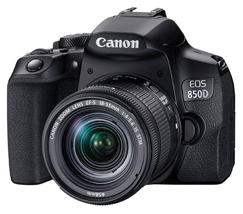 Canon EOS 850D DSLR Camera with 18-55mm