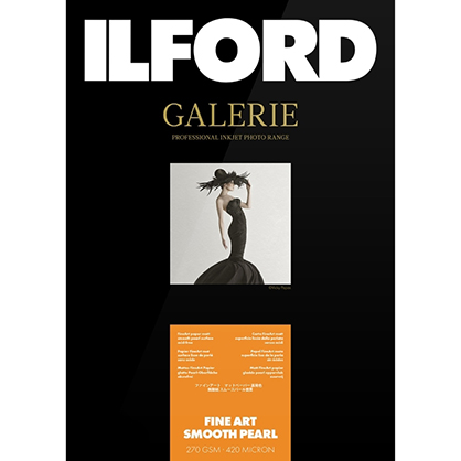 Ilford Galerie Fine Art Smooth Pearl 270gsm 6x4" 50 Sheets - Best Available Image