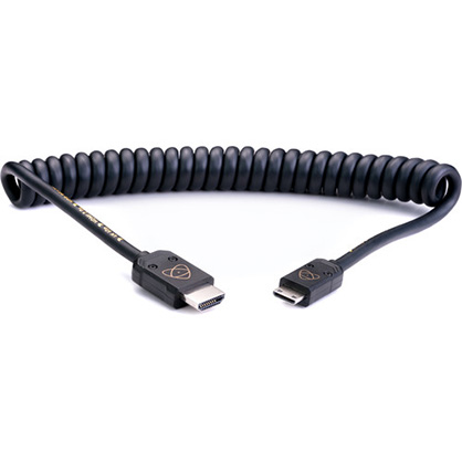 Atomos AtomFLEX Coiled Mini-HDMI to HDMI Cable (16 to 32")