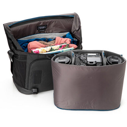 1018961_B.jpg - Tenba DNA 16 Pro Camera Messenger Bag (Black) - Image 2