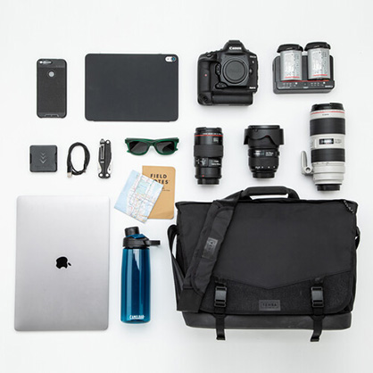 1018961_D.jpg - Tenba DNA 16 Pro Camera Messenger Bag (Black) - Image 4
