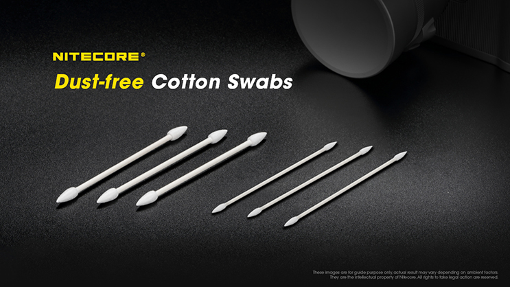 Nitecore Dust-Free Cotton Swabs - Best Available Image
