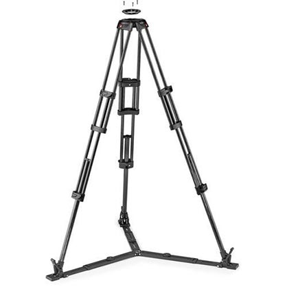 1020021_B.jpg - Manfrotto 540X Fluid Video Head and Carbon Twin Leg GS Tripod - Image 2