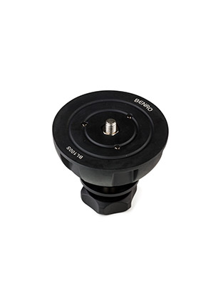 Benro BL100S 100mm Half Ball Adapter with Short Tie Down Handle Fits 100mm Bowl
