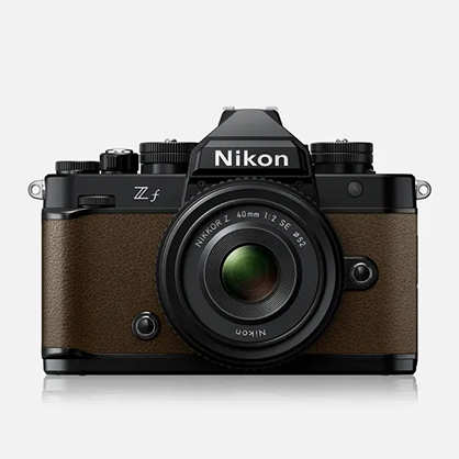 Nikon Zf with 40mm Lens Kit Sepia Brown + Bonus FTZ II Adapter