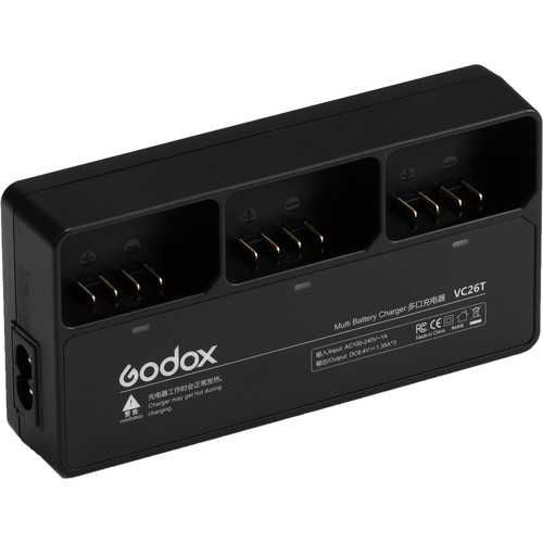 Best image for Godox VC26T Multi-Battery Charger for V1