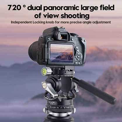XILETU LD-2R Double Panoramic Professional Tripod Head - Best Available Image