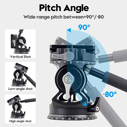 1022111_A.jpg - XILETU LD-2R Double Panoramic Professional Tripod Head - Image 1