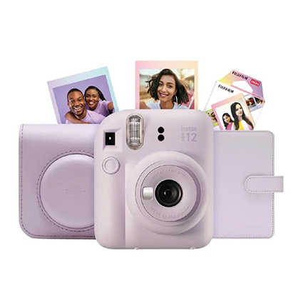 Fujifilm Instax Mini 12 Gift Pack Purple Ltd Ed - Best Available Image