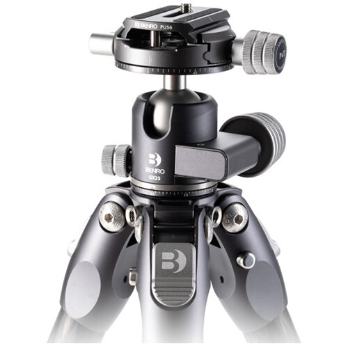 1023401_A.jpg - Benro Tortoise Columnless Carbon Fiber One Series Tripod with GX25 Ball Head - Image 1