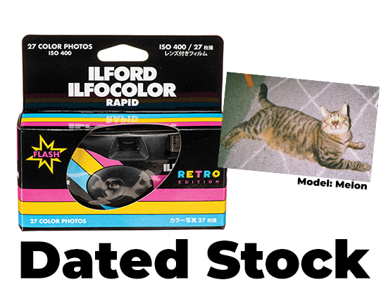Best image for DATED Ilford Ilfocolor Retro Edition - Single Use Camera 27exp 400 ISO w/ Flash