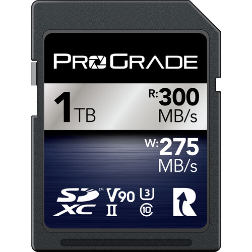 ProGrade 1TB UHS-II SDXC V90 Iridium Memory Card - Best Available Image