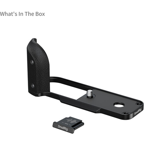1025211_D.jpg - SmallRig L-Shaped Mount with Silicone Handle for FUJIFILM X half (Black) 5332 - Image 4