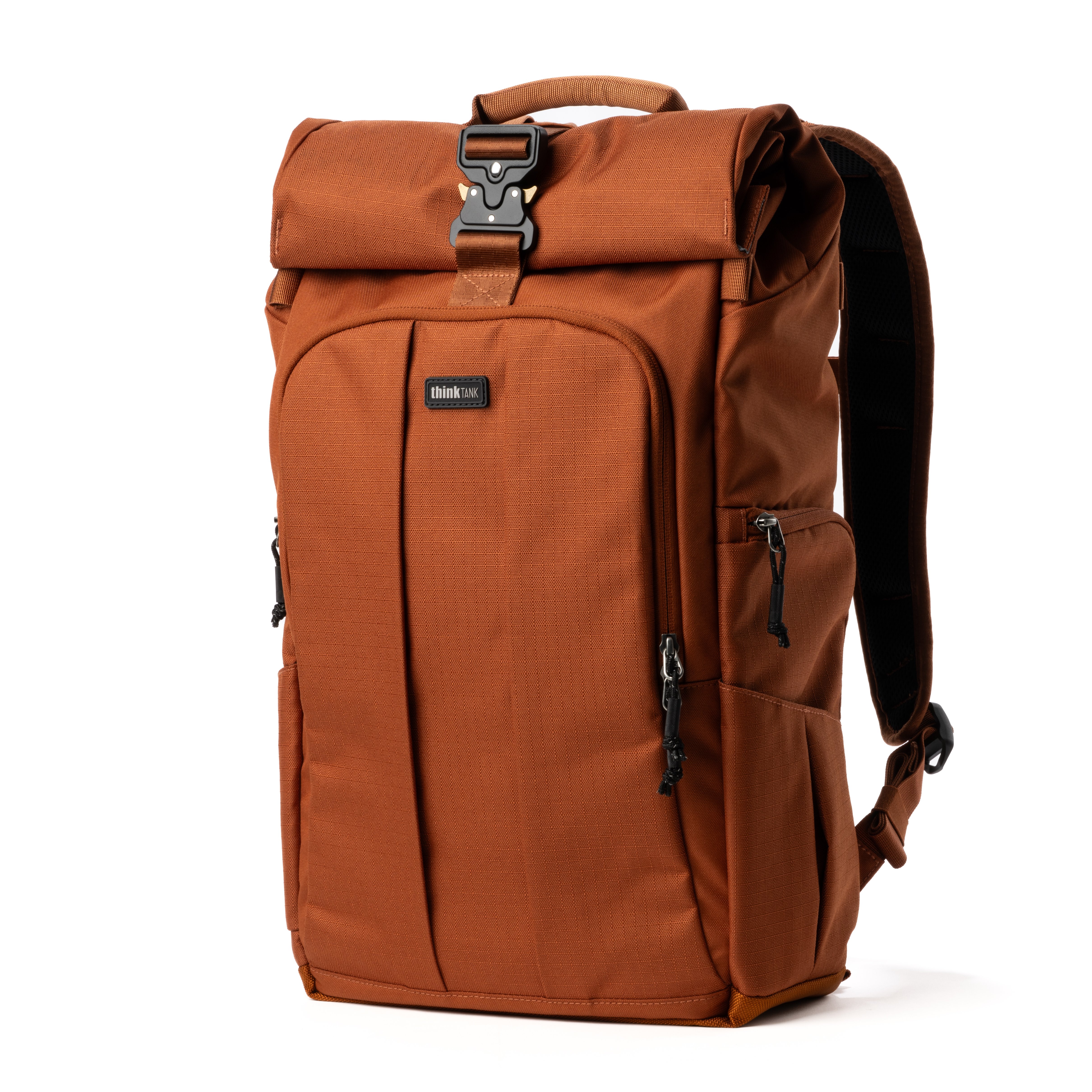 Think Tank Photo FocusPoint Rolltop Camera Backpack (Urban Rust Orange, 30L) - Best Available Image