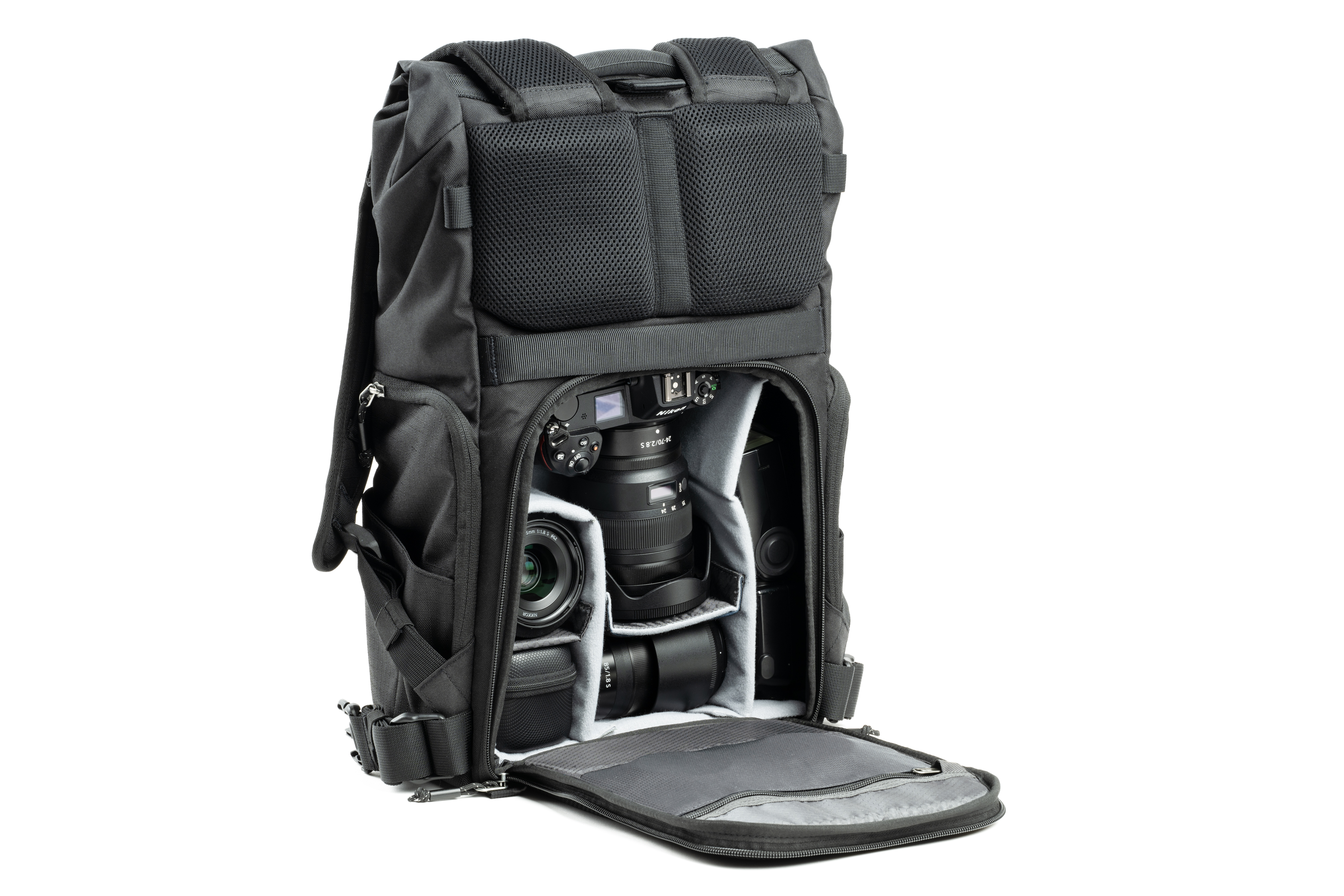 1025401_D.jpg - Think Tank Photo FocusPoint Rolltop Camera Backpack (Urban Rust Orange, 30L) - Image 4