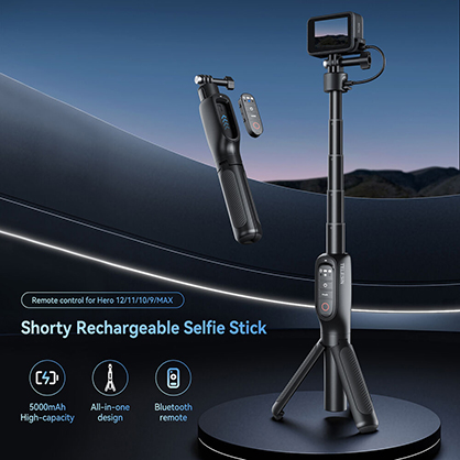 Best image for Telesin Shorty Remote Control Tripod/Selfie Stick for HERO13/12/11/10/9/MAX