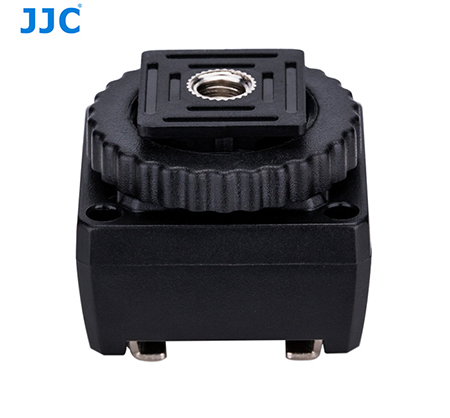 1025911_B.jpg - JJC Hot Shoe Adapter with Cold Shoe Foot and 1/4-20 Tripod Socket, - Image 2