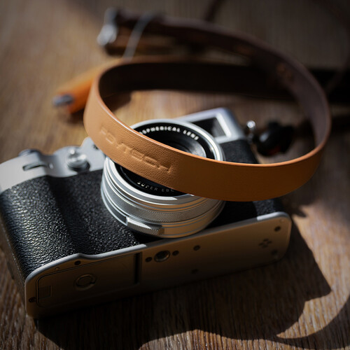 1026181_A.jpg - PGYTECH Camera Shoulder Strap Slim (Caramel Brown) - Image 1