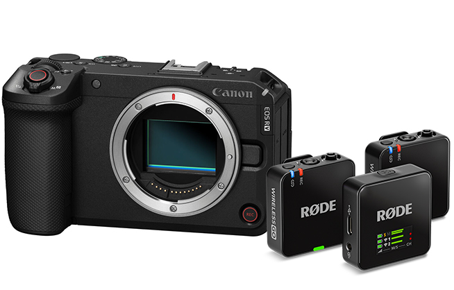 Canon EOS R6 V Mirrorless Camera + Bonus RODE Wireless GO III Microphone - Best Available Image