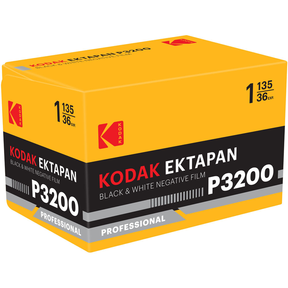 Best image for Kodak Ektapan P3200 Black  &  White Negative Film (35mm Roll Film, 36 Exposures)
