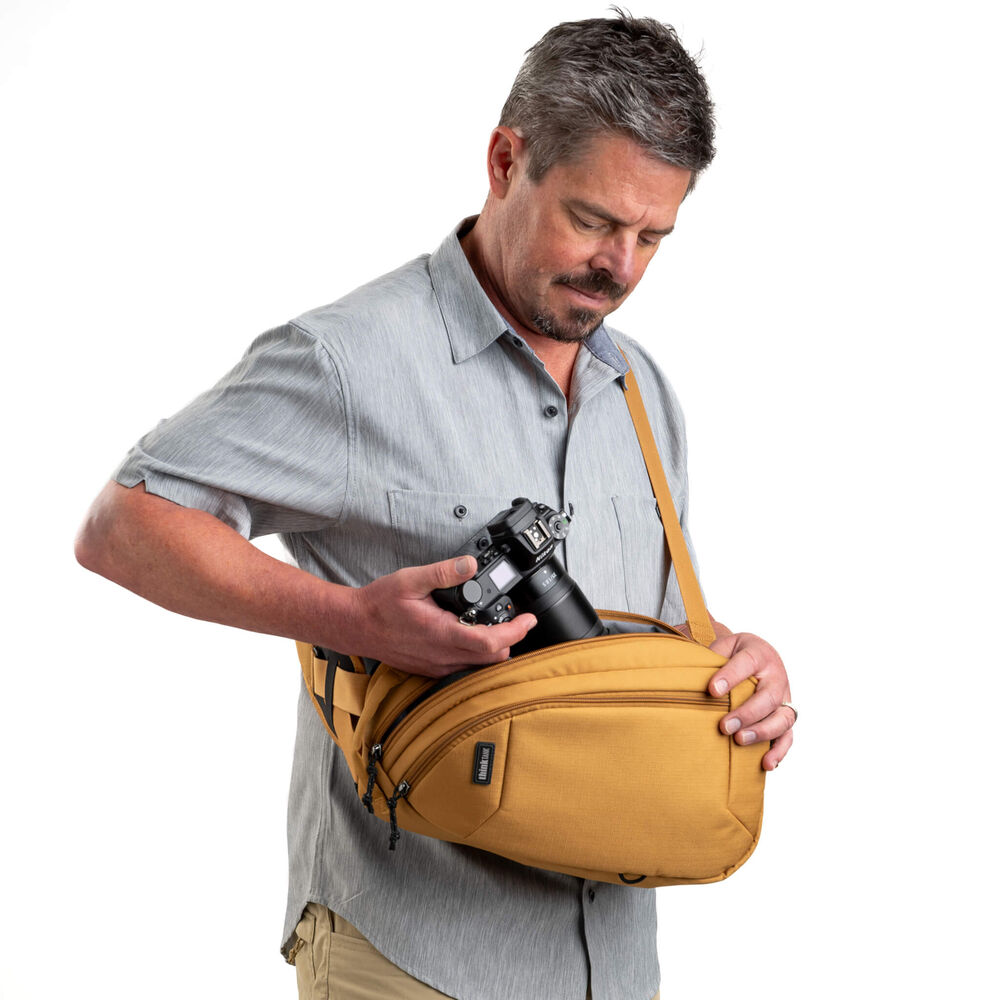 1026781_E.jpg - ThinkTank Photo TurnStyle Sling (Golden Hour, 8L) - Image 5