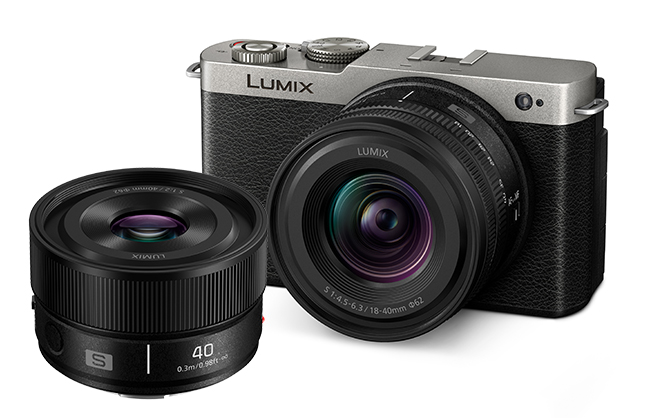 Panasonic Lumix S9 with Lumix S 18-40mm f/4.5-6.3  &  40mm f2 Twin Lens Kit Silver - Best Available Image