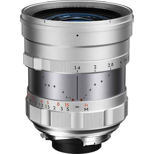 Thypoch Simera 21mm f/1.4 Lens (Leica M, Silver) - Best Available Image