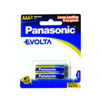 PANASONIC EVOLTA  AAA BATTERIES (2x) - Best Available Image