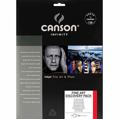 Canson Infinity Discovery Pack Fine Art A4 9 sheets