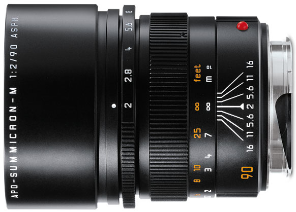 Leica APO-Summicron M 90mm F:2.0 ASPH Black