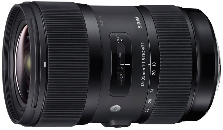 Sigma 18-35mm  f1.8 DC HSM Nikon - Best Available Image
