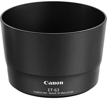 Canon ET-63 Lens Hood for EF-S 55-250mm f/4-5.6 IS STM Lens - Best Available Image