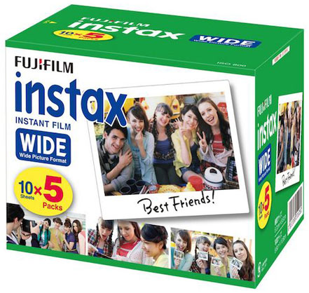 Fuji Instax Wide  Film Pack (50)