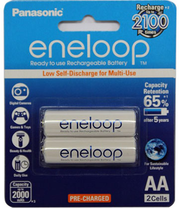 Best image for Panasonic ENELOOP AA Rechargeable 2pk