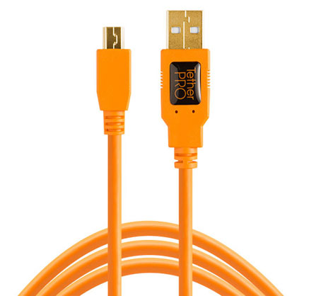 TetherPro USB 2.0 A Male to Mini-B 5 Pin-6Ft (1.8m) Gold Plated - Best Available Image