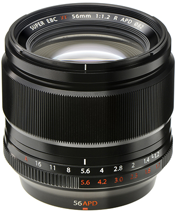 Fujifilm Fujinon XF 56mm /1.2 R APD Lens - Best Available Image
